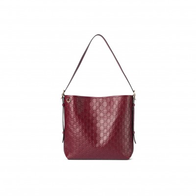 GUCCI GG EMBLEM MEDIUM SHOULDER BAG 847452 (30.5*30.5*9cm)